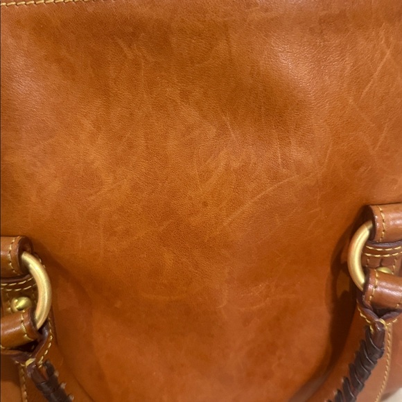 Used Dooney & Bourke Large Florentine leather satchel - Picture 13 of 16